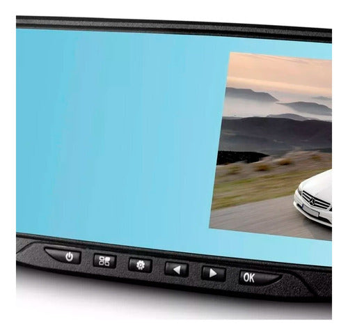 Generic Vehicle Blackbox DVR - Full HD Mirror Camera 2