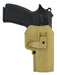 Level 2 Polymer Holster Coyote Glock 17-22-31 Gen 1 0