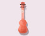 Santa Cruz Ukulele Soprano Transparent Pink 0