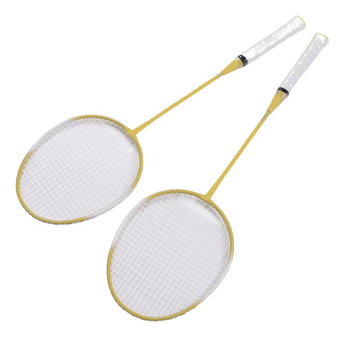 Conjunto De Badminton Para 2 Jogadores Em Liga De Ferro De B 3