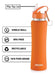 750ml Sport Thermal Sports Bottle Cold Hot Stainless Steel 105