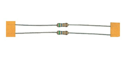 Resistencia 1/4w 0.25w 230 Ohm 230r 230e 5% Pack X100 0