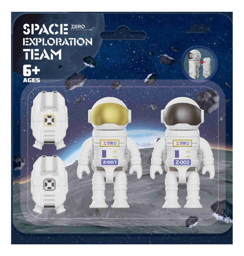 Mega Baby Set Muñecos Mega Baby Space Exploration Team Astronauta 0