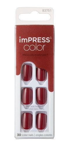 Uñas Autoadhesivas Kiss Impress Color Express Yourself 0