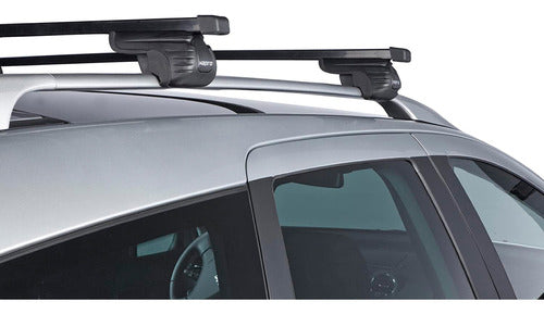 Hapro Cronos 3 Steel Roof Bars Galvanized Black 0