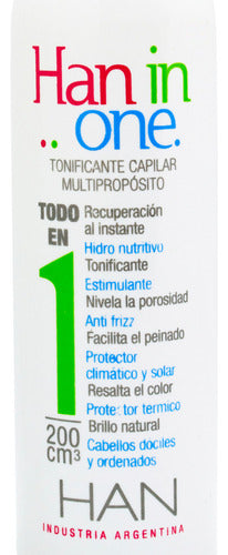 Han All In One Tonificante Capilar Protector Brillo X 200ml 3