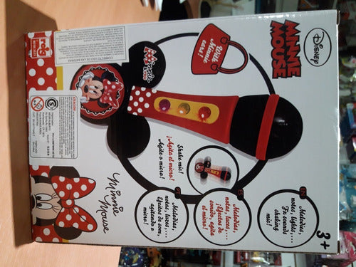 Reig Minnie Mouse Handheld Microphone with Melodies, Lights, and Sounds 1