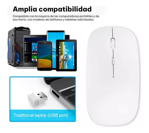 JTA STORE TECHNOLOGY Wireless Slim Rechargeable Ultra Thin Mouse 5