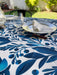 Stain-Resistant Printed Gabardine Tablecloth Repels Liquids 3m 53
