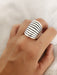 Juan.Joyas Silver 925 Inflated Large Ring 2