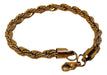 Mariann Moon Unisex Golden Steel Bracelet 5