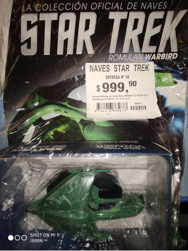 Official Star Trek Naves Collection: Romulan Warbird - Colección Oficial Naves Star Trek Romulan Warbird Nueva