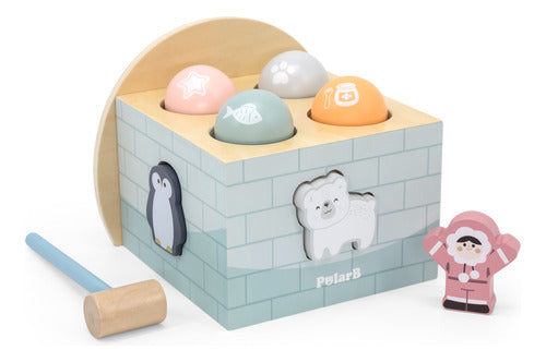 Polar B Juego Igloo Con Martillo 0