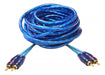 DZZ Audio Blue RCA Male to Male Cable - 5 Meters 0