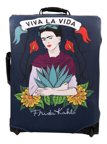 Frida Kahlo Original Luggage Cover Viva La Vida 4