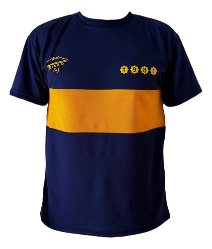 Boca 1981 Tribute to God Retro T-Shirt 1