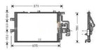 Cryomax Chevrolet Corsa Diesel Condenser Since 2002 0