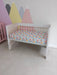 Convertible 5 in 1 Infant Crib Co-sleeper Desk with Removable Rail 4
