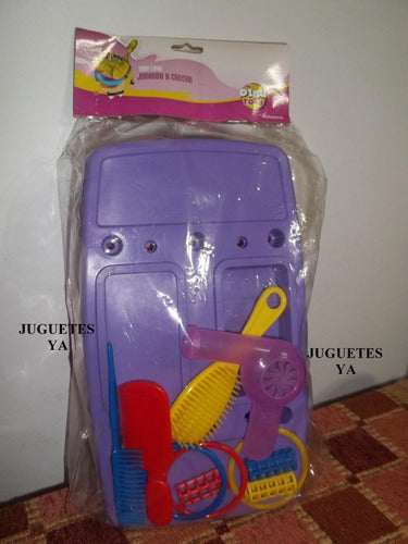 Toy Dresser Salon Set + Complete Accessories 1st Infancy 3
