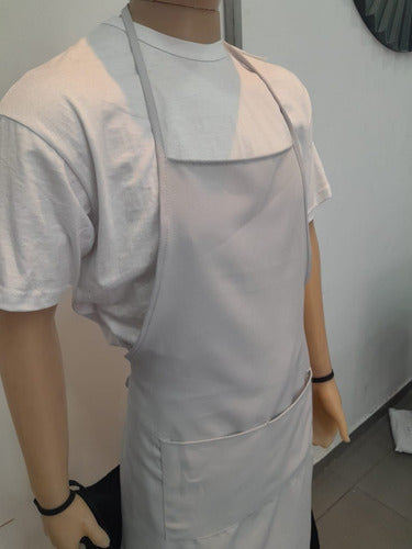 Gastronomic Kitchen Apron with Pocket, Stain-Resistant 72