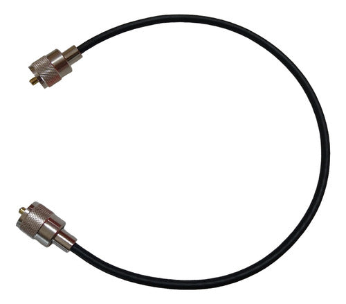 Rc Tech Cable Rg58 - 1 Meter + 2 Pl259 Connectors - Pigtail 0