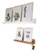 White 40cm Picture Shelf for Kitchen and Bathroom 1