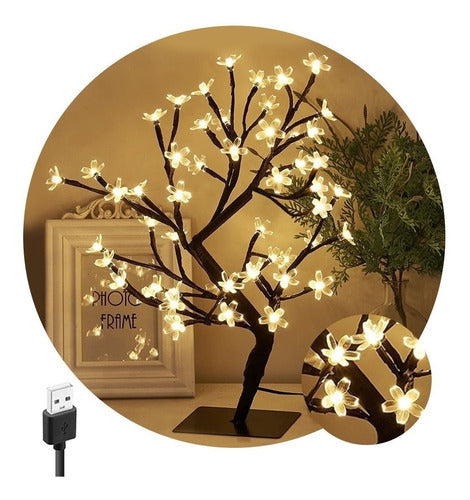 Alitrade LED Lamp Tree Decorative Lights USB 0