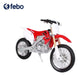 Moto Colección Maisto Honda Crf 1/18 Roja Y Blanca Febo 1