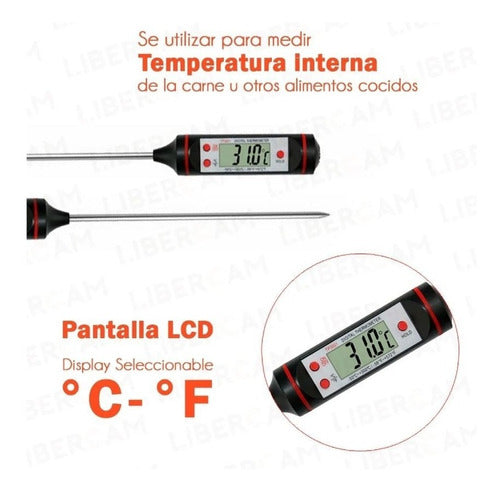 Tienda Anpahe Online Digital Meat Thermometer and Food Probe -50 to 300° 3