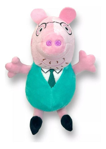 Collectible 15cm Plush Peppa Pig and Her Family 8609 4