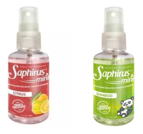 Saphirus Concentrated Textile Fragrances Mini (60ml) X 20 0