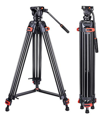 Generic Professional Heavy-Duty Video Tripod 0