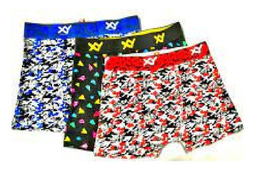 XY Boys Printed Boxer Shorts Pack X1 Made of Cotton and Lycra 2