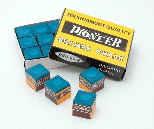 144 Pioneer Pool Billiards Chalks - 12 Boxes of 12 Chalks 1