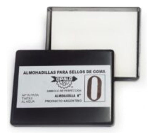 Opalo Neutral Ink Pad for Stamp 8x6 cm North Zone 0