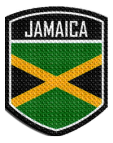 Jamaica Embroidered Patch Iron-On 0