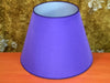 Mbs Artesanías Violet Cone Lampshade 25-45/30 cm Height 1