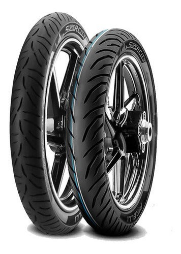 Kit Cubiertas 250 17 + 80 100 14 Pirelli Honda Biz 105 0