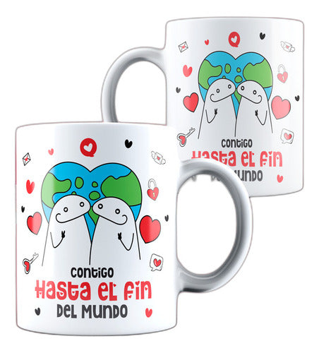 Generic 8 Flork Mug Sublimation Templates Valentine's Day 7