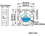 Winsinn 2510 Dual Ball Bearing 5V Fan 1