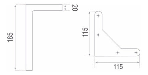 Full Confort Polished Aluminum L Long Legs for Sofa Armchair 1