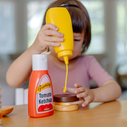 Juego De Comida Para Niños De 3+, Botellas De Ketchup Y Most 4