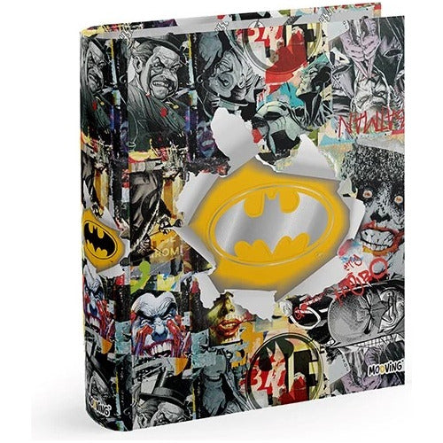 Mooving Carpeta Escolar A4 2 Anillos Superhéroes DC Comics 1