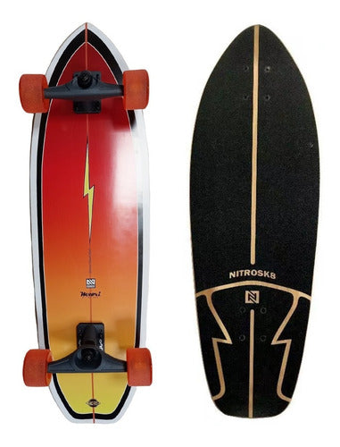 Surfskate Nitro Swuy Pipeline Simuladores Febo 0