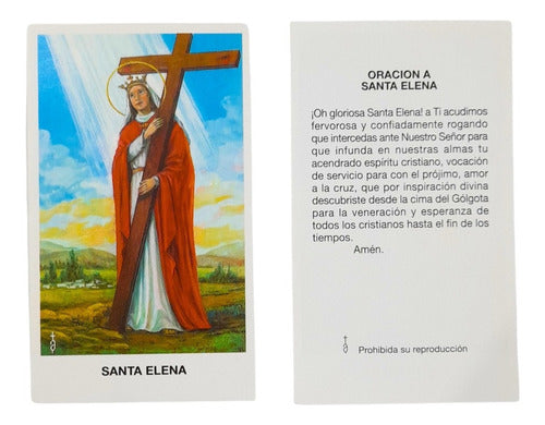 100 Religious Stamps Santa Helena Elena Saints Holy Virgin X 0