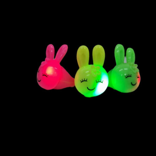 Tu Mundo Glow Ring Rabbit with Smile - Pack of 10 6