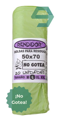 Rolan 1000 Waste Bags 50x70 Green Consortium 0