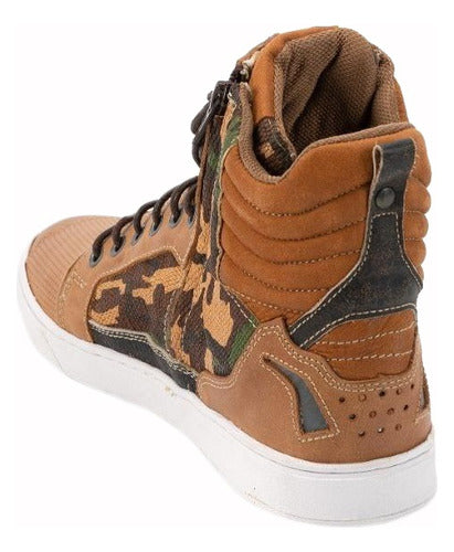 Gz Moto Botas Zapatilla Para Moto Proteccion City Rider Camo 1