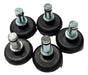 Megamuebles Replacement 5 Casters for Star Base Office Chair 0