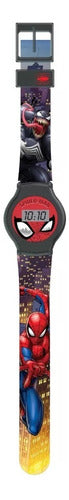 Reloj Infantil Digital Pulsera Spiderman 5 Funciones Tut 1